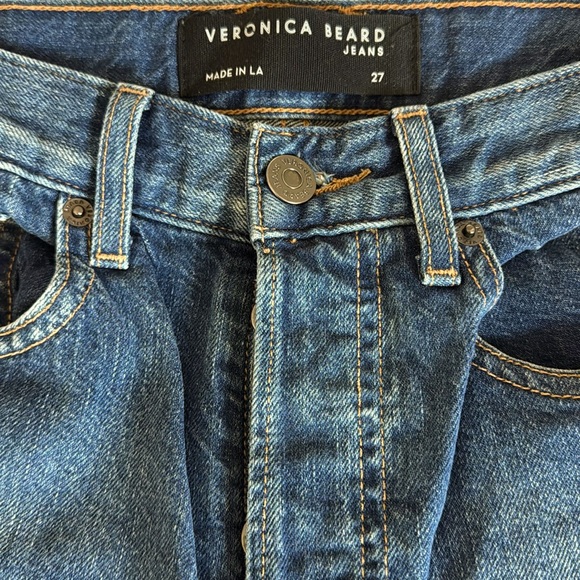 Veronica Beard Taylor Wide Leg Jeans - Picture 1 of 3